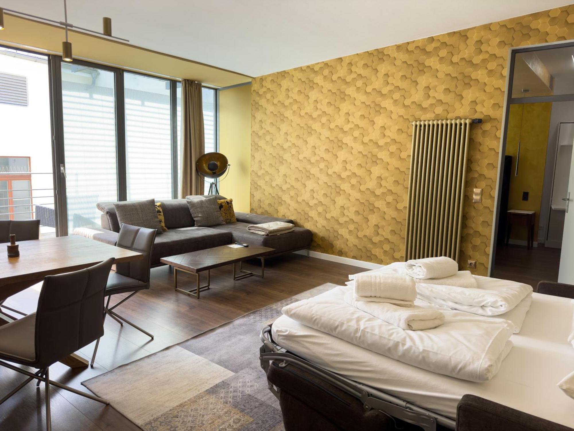 Exklusives Leipzig City Apartment Sunrise Kültér fotó
